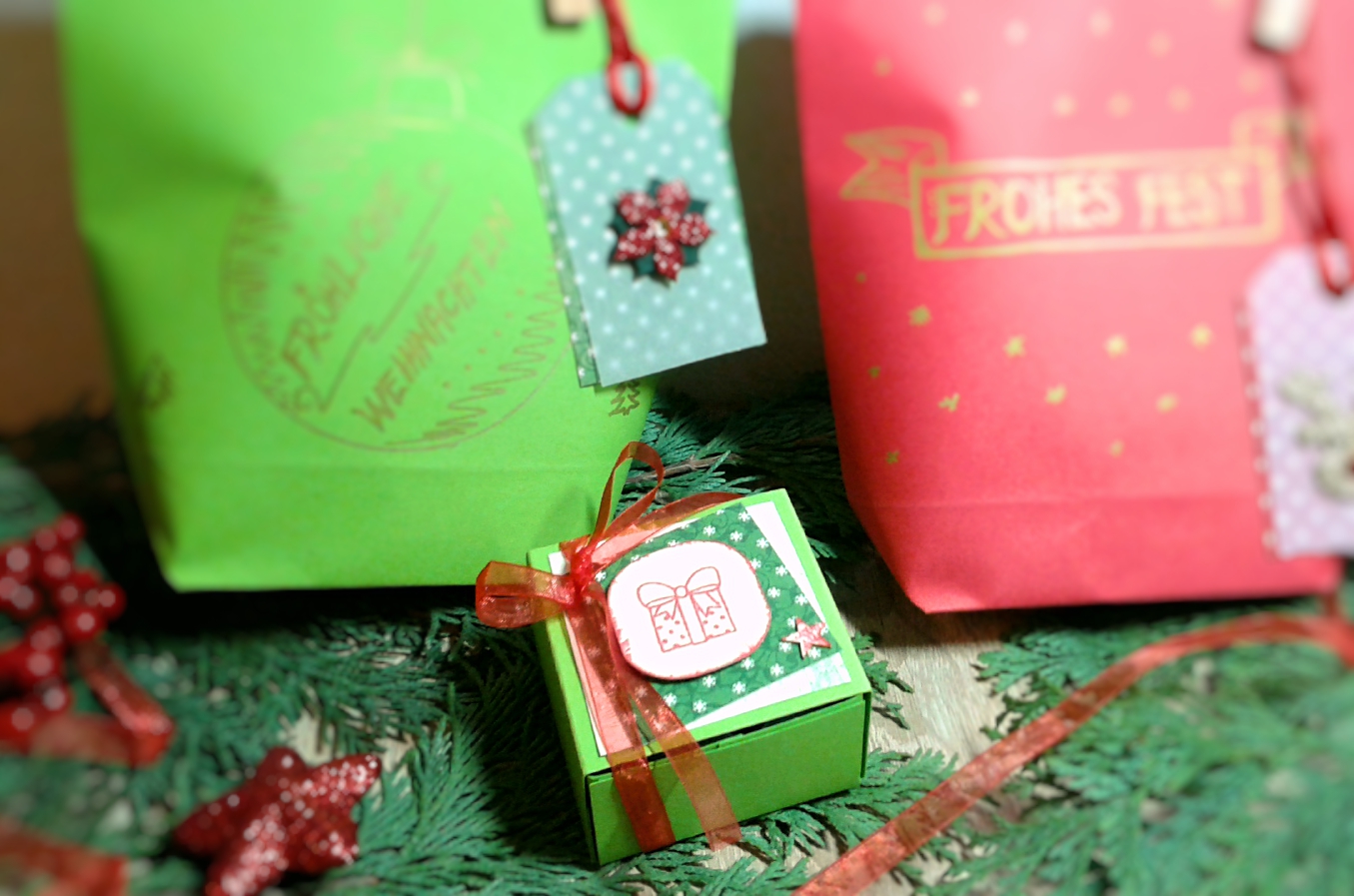 Kreativ Oder Primitiv Nachteulen Geschenkverpackung