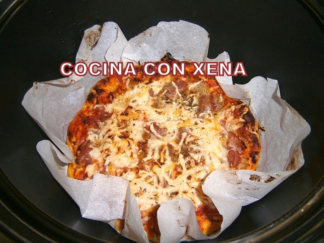 🍕 PIZZA CASERA (FREIDORA DE AIRE) OLLA gm h deluxe fry #ollagm #pizza  #freidoradeaire