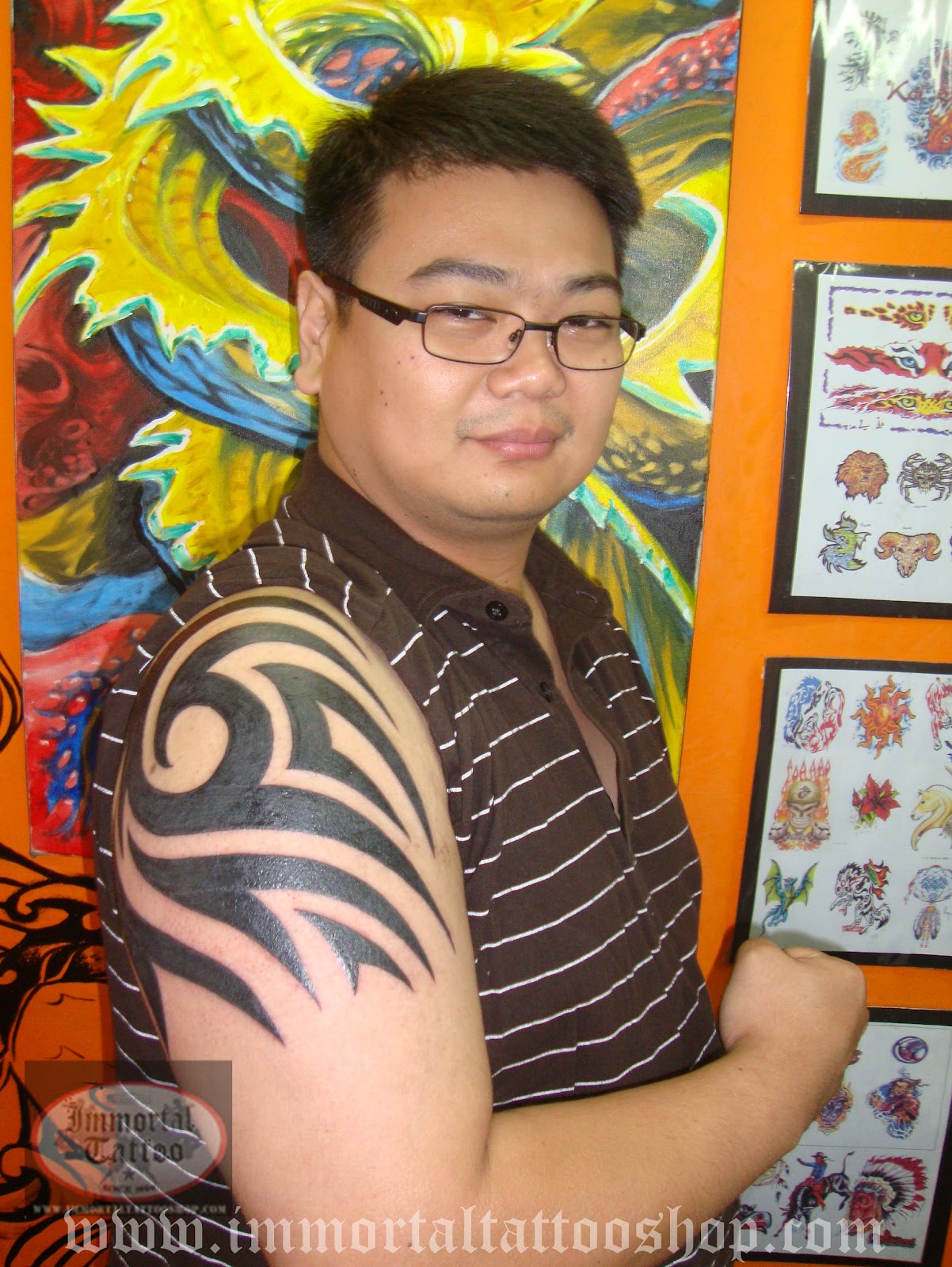 IMMORTAL TATTOO MANILA PHILIPPINES by frank ibanez jr.: TRIBAL TATTOO/FILIPINO TRIBAL/AMERICAN