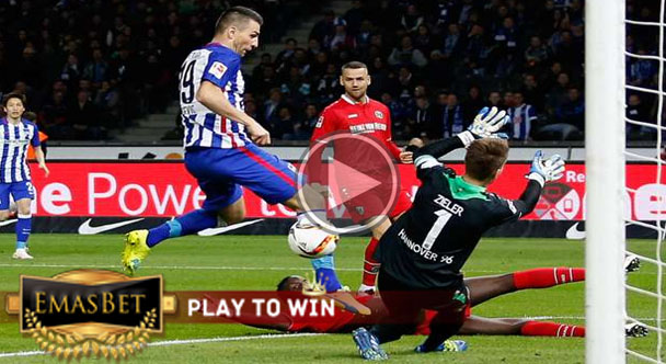 Hasil Cuplikan Gol Hertha Berlin 2 - 2 Hannover 96 09-04