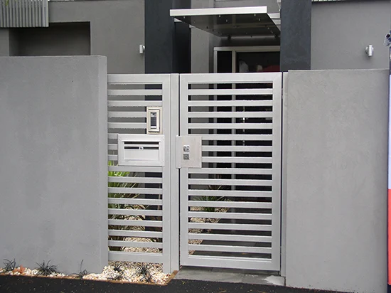 desain pintu pagar rumah minimalis