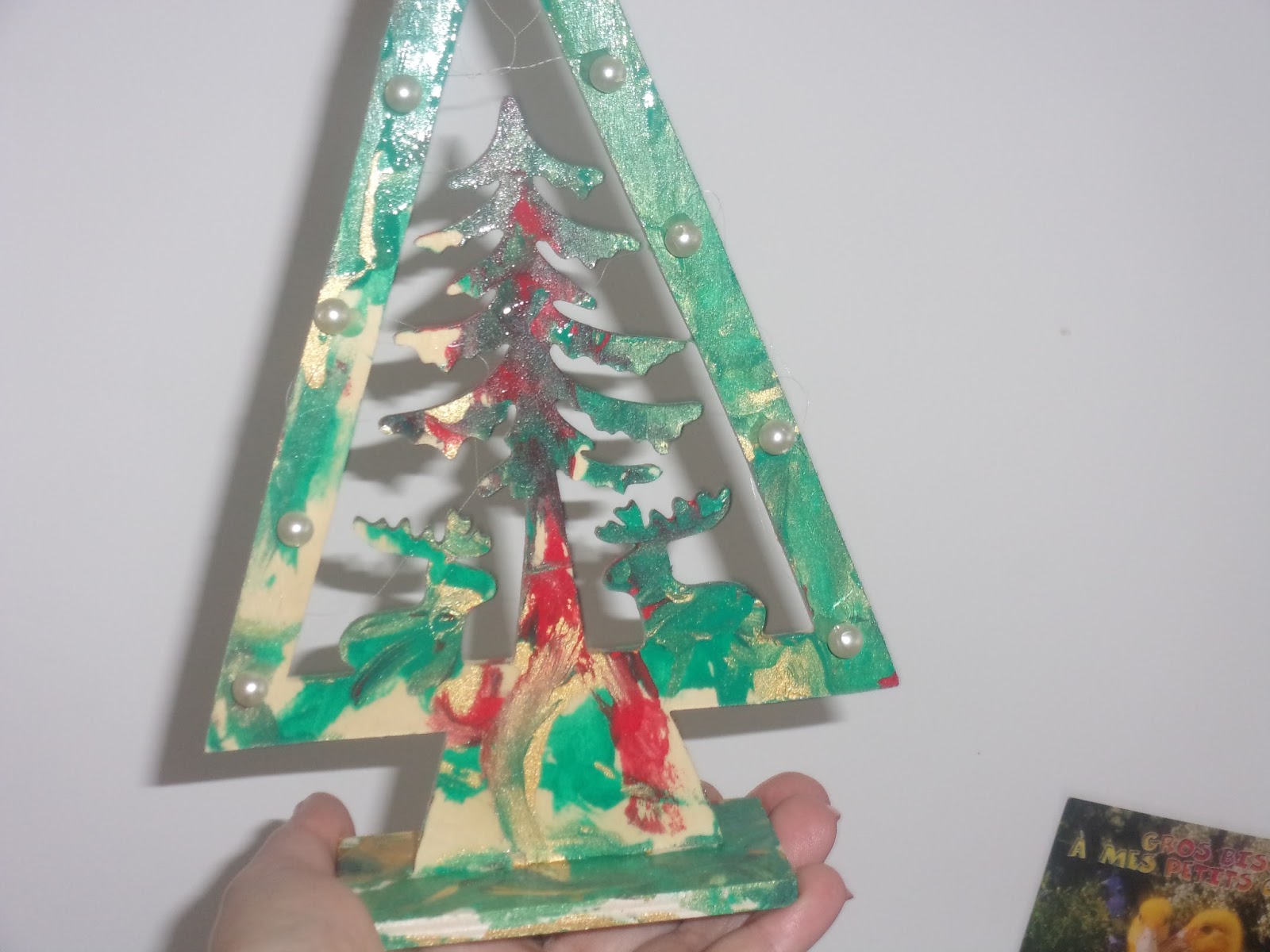 chez nounou: Un sapin en bois 2017