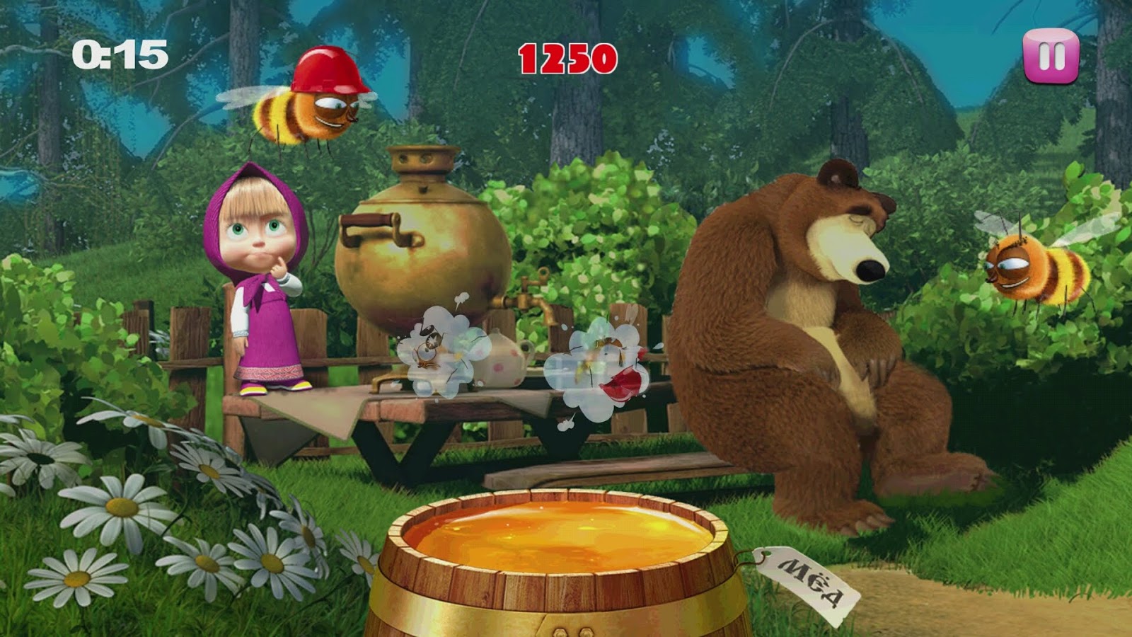 Детская игра маша. Маша и медведь игра для детей. Маша и медведь пчелы игра. Маша и медведь игра 18. Маша и медведь пчелы.