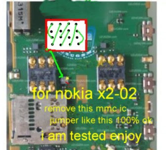 Nokia X2-02 MMC problem