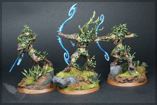 Warhammer Age of Sigmar Order Unit Sylvaneth Kurnoth Hunters with Greatbows magnetised 4