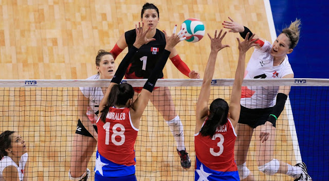 Canadian ladies' volleyball group misses chance for Rio