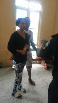 b Photos: Apostle Suleman's alleged sidechic, Stephanie Otobo, arraigned in court for terrorism, granted 100k bail