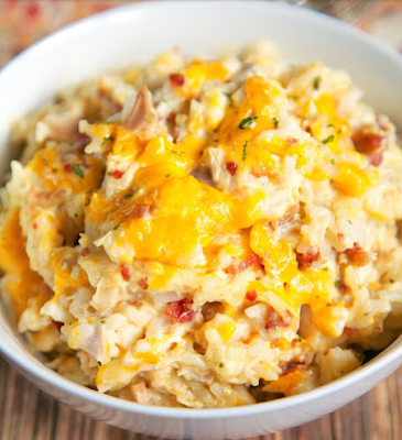 Cracked Out Chicken and Rice Bake #quickrecipe #dinner