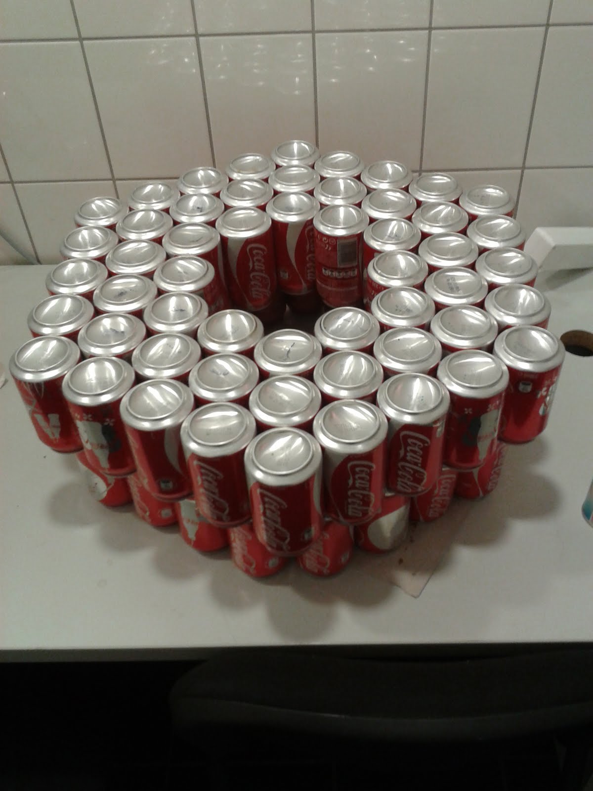 Oh look! A soda can Christmas tree