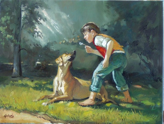 Laszlo Gulyas. Современный венгерский художник 3