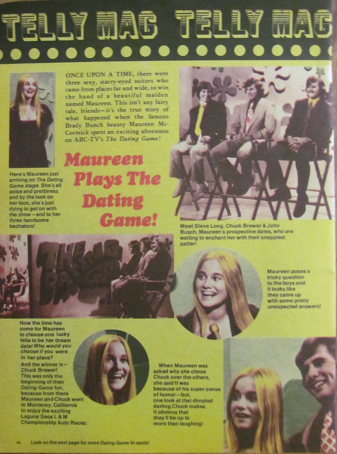 The Brady Bunch Blog More The Dating Game