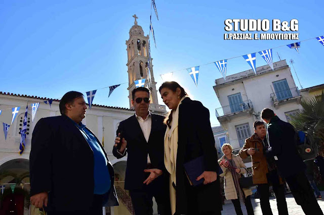 Η Υπουργός Πολιτισμού Λυδία Κονιόρδου επισκέφθηκε το Ναύπλιο (βίντεο)
