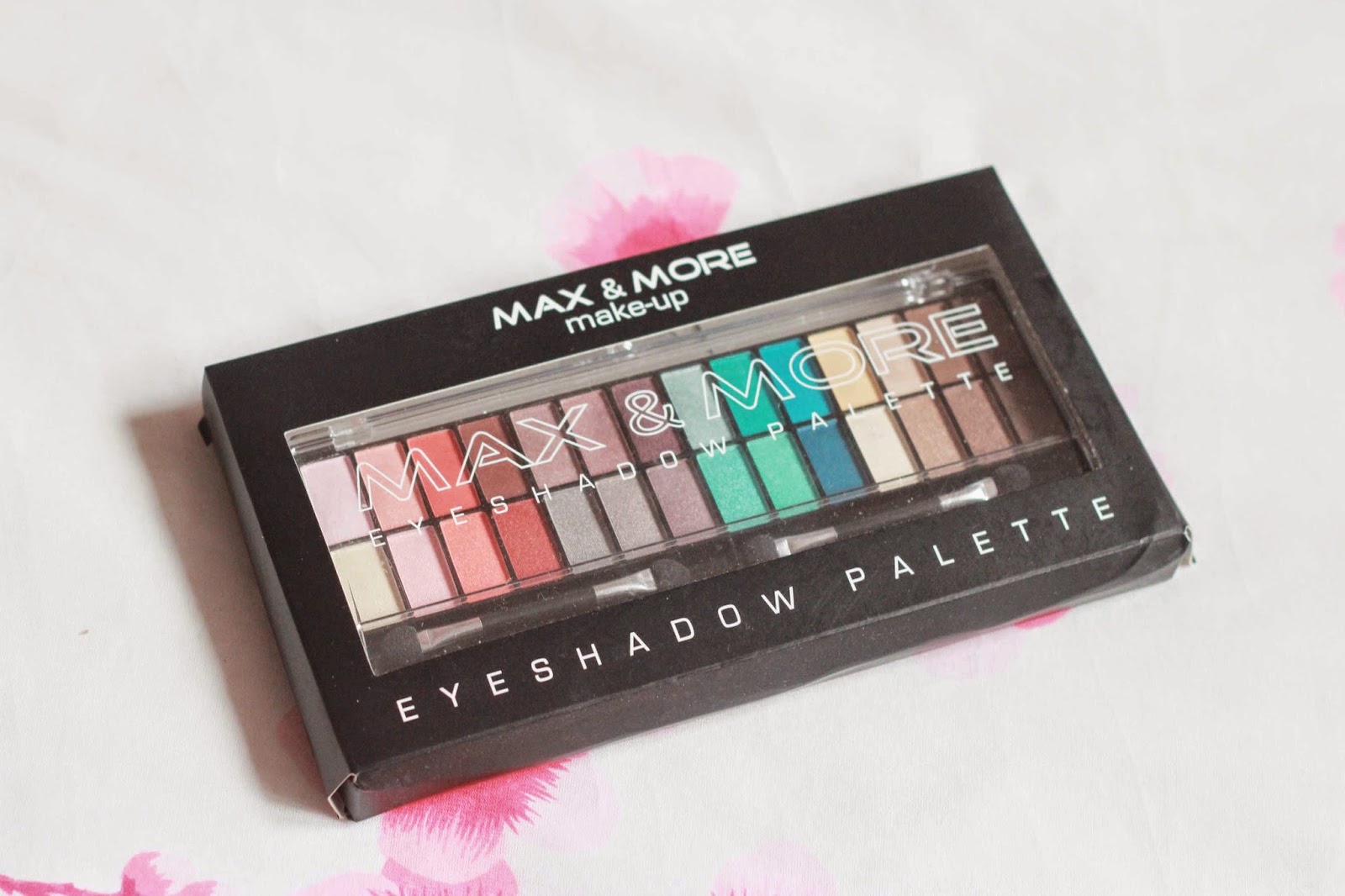 Action MAX & MORE 28 color eyeshadow palette The Budget Life Blog