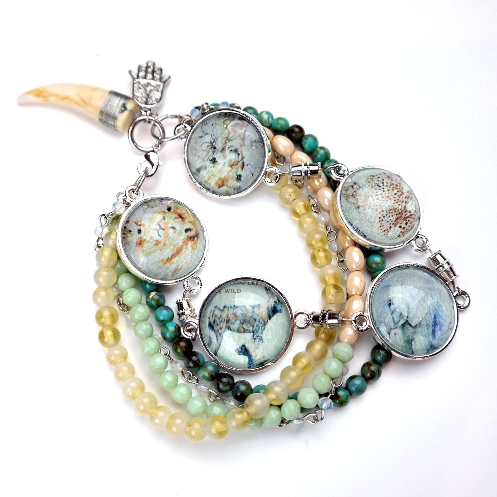 Call from the Wild Bracelet - Video Tutorial for FabScraps