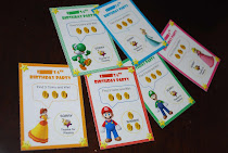 Super Mario Scratch Cards