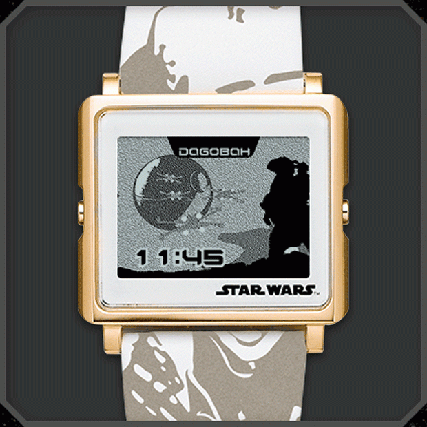 Alucinante serie modelos Reloj Star Wars
