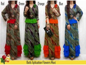 Tampil Cantik saat Lebaran dengan Setelan Dress Batik Modern