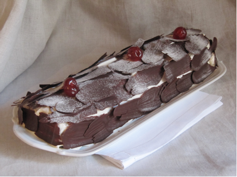 La Cuisine D Ici Et D Isca Buche Facon Foret Noire