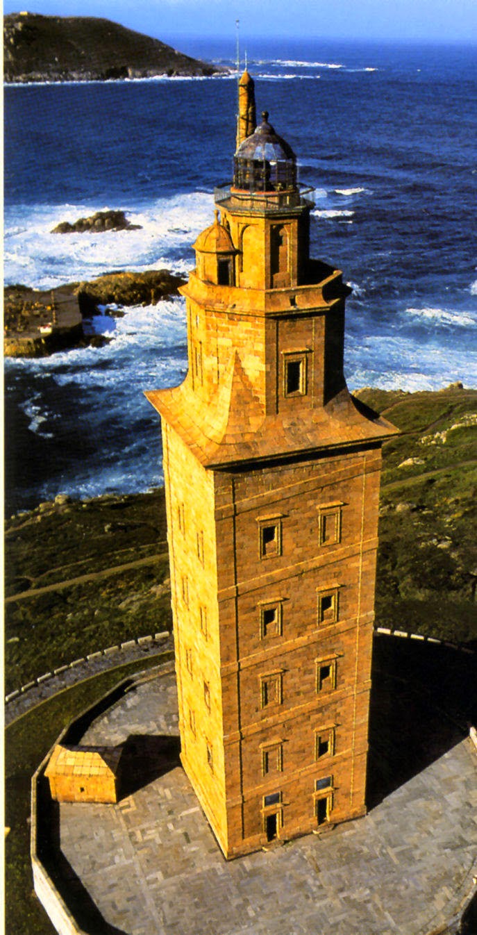 Beautiful Lighthouses around the World - Tower of Hercules, Spain