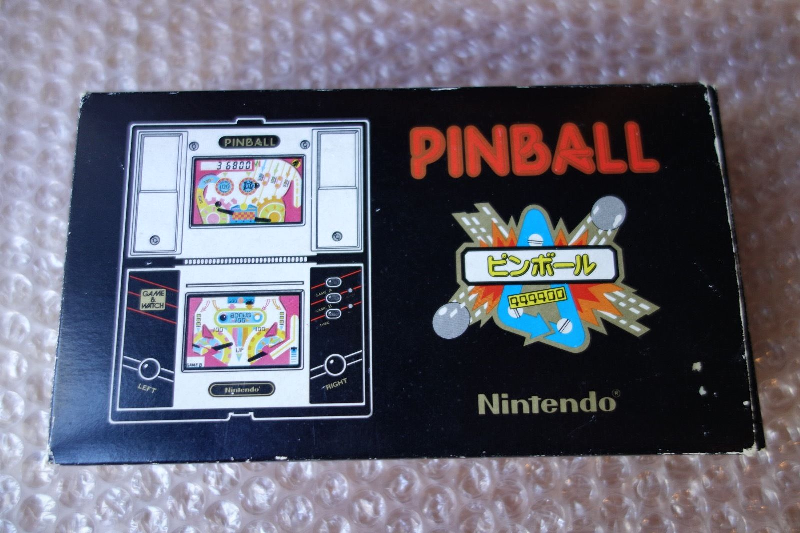 Retro Treasures: Nintendo Pinball Game & Watch