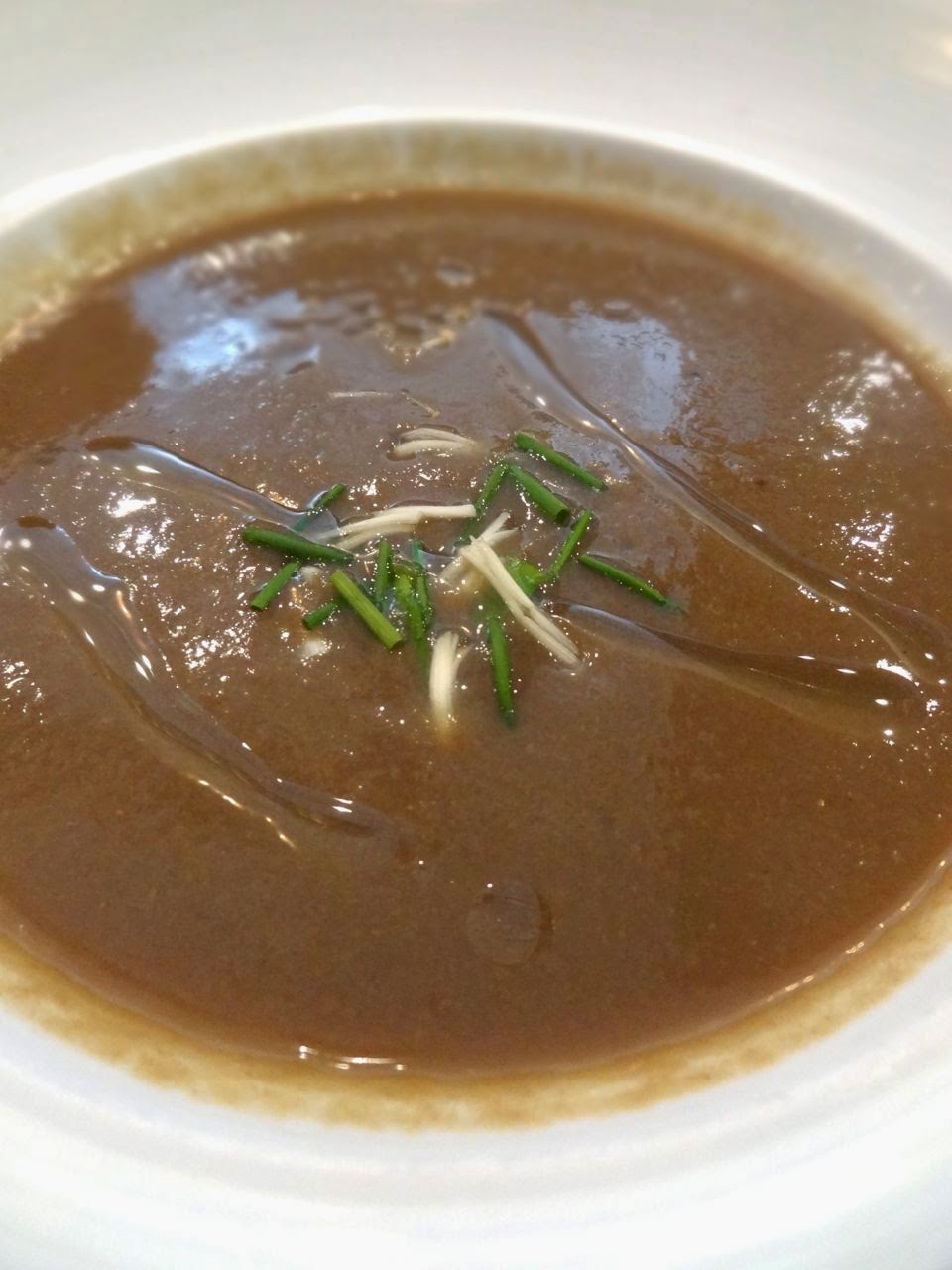 Scrumpdillyicious Oliver & Bonacini Mushroom Soup with Truffle Oil