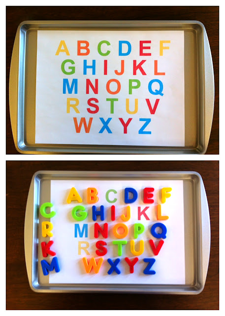toddler alphabet free printable preschool homeschool magnet activity tot tray