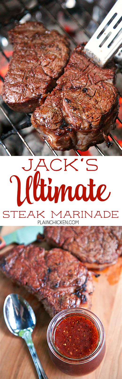 Jack's Ultimate Steak Marinade Plain Chicken