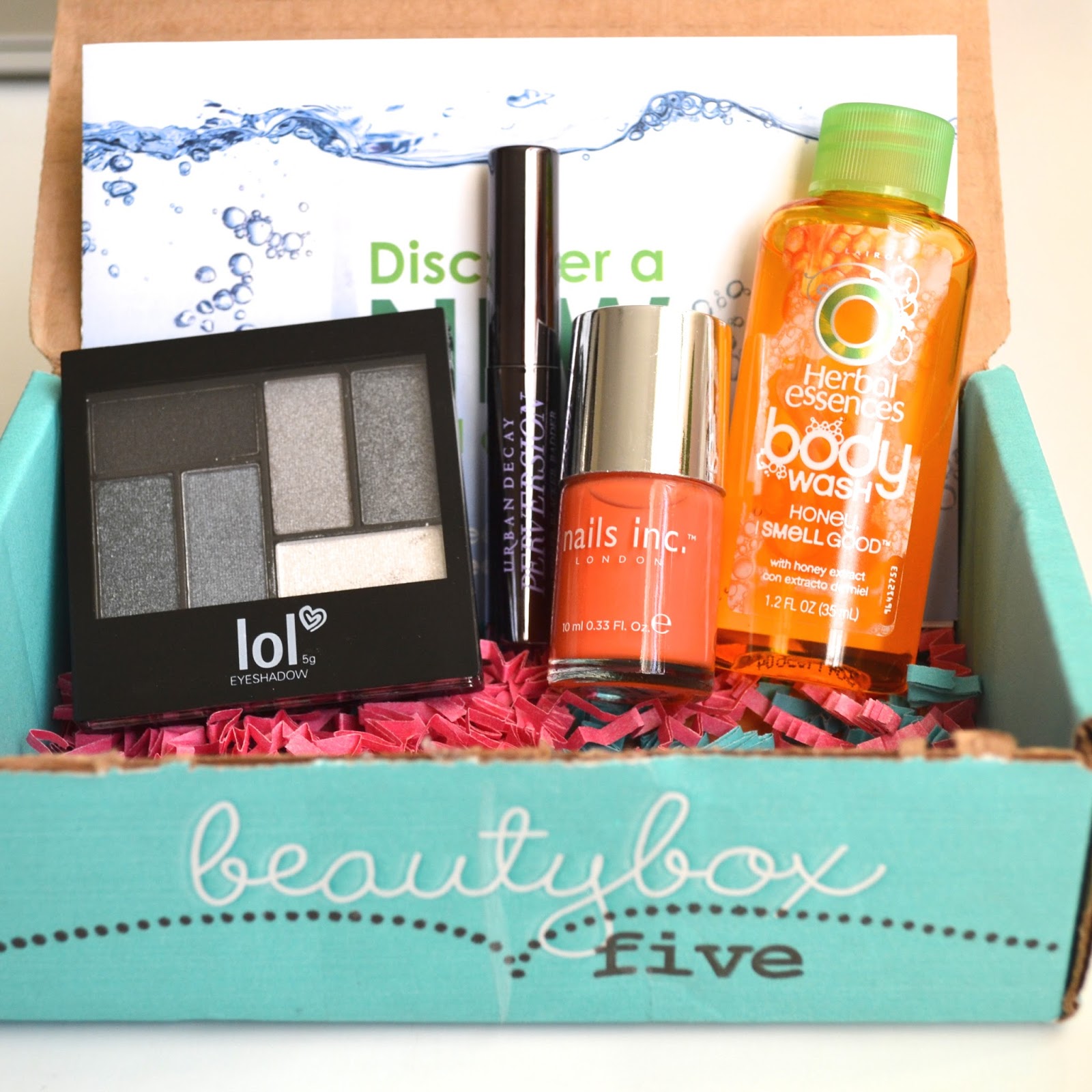 Aquaheart What’s Inside Beauty Box 5 June 2015