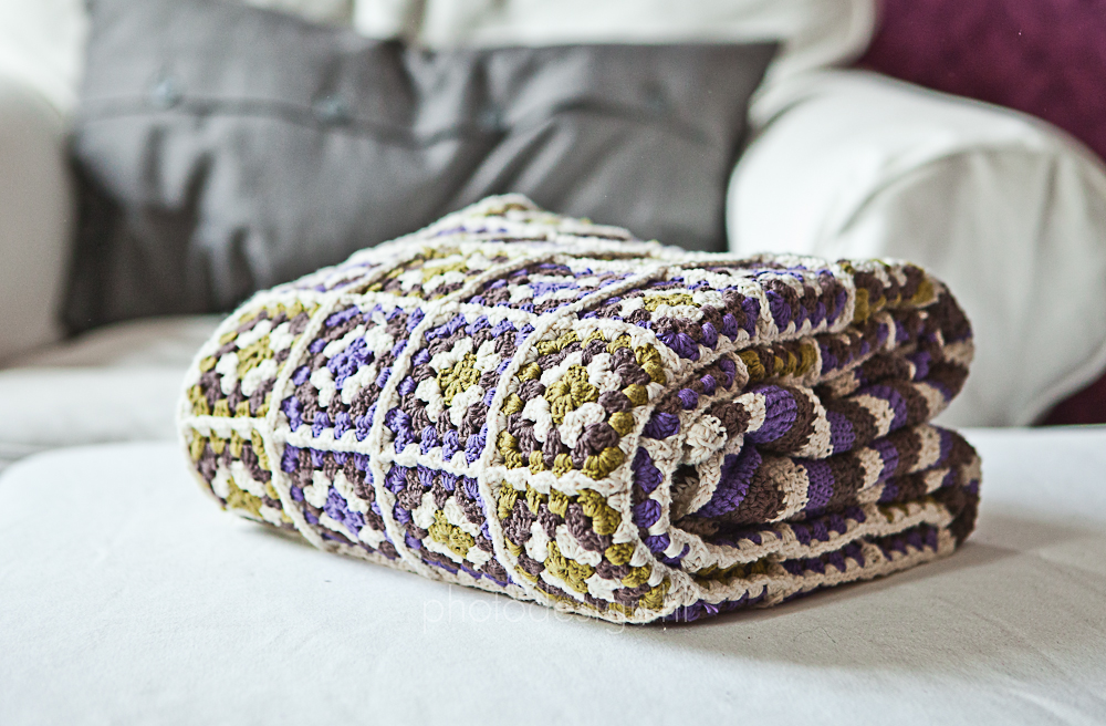 sweetheartcrochet granny square blanket