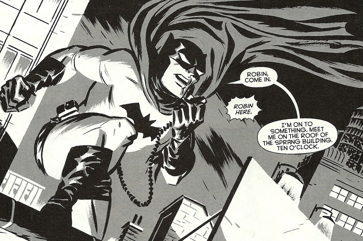 Every Day Is Like Wednesday: Review: Batman: Black and White #1