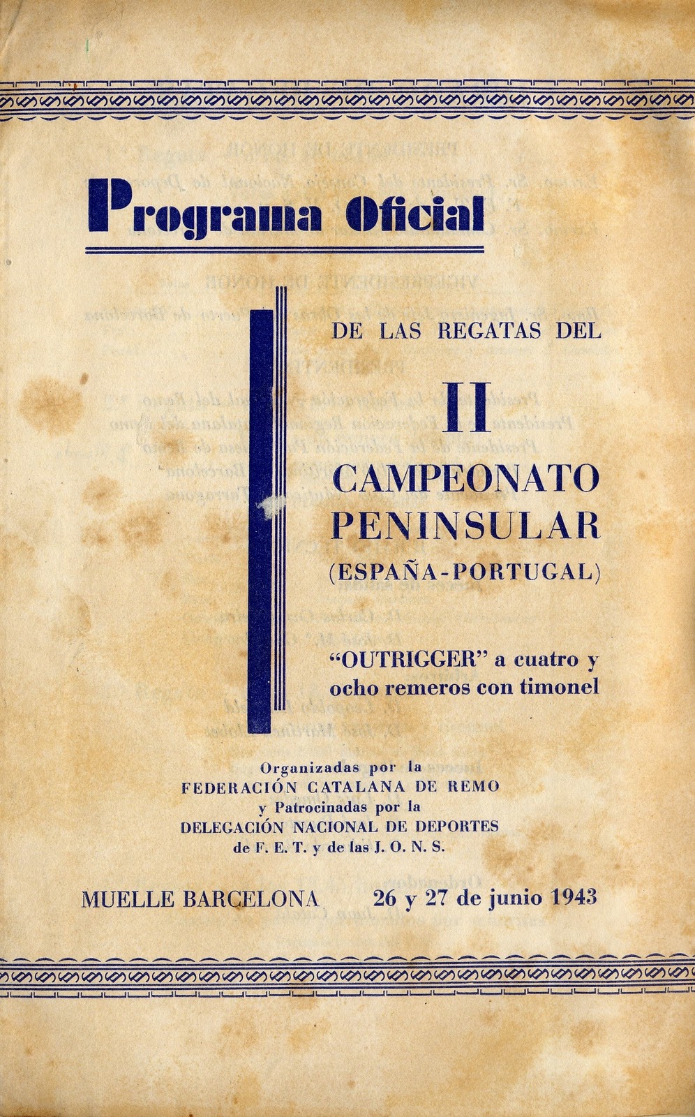 Remo Historia Campeonato Peninsular