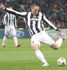 Chiellini has won seven consecutive Serie A titles during a 13-year career with Juventus