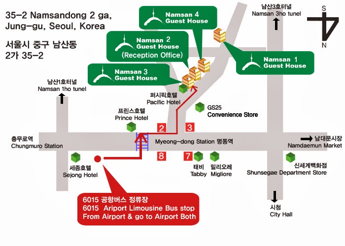 โรงแรม loisir hotel seoul myeongdong official