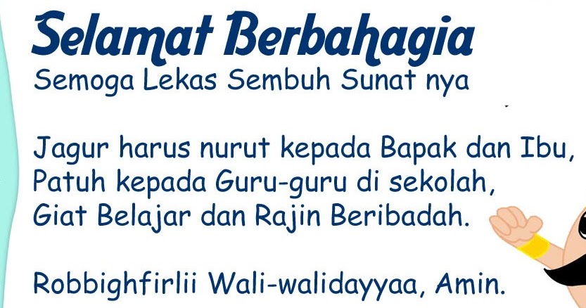 10+ Ide Kartu Ucapan Khitanan Anak Handoko Blog�s 10+ Ide Kartu Ucapan Khitanan Anak Handoko Blog�s