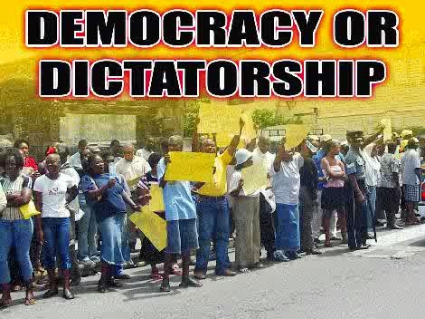 Democracy Vs. Dictatorship: Political Opposites