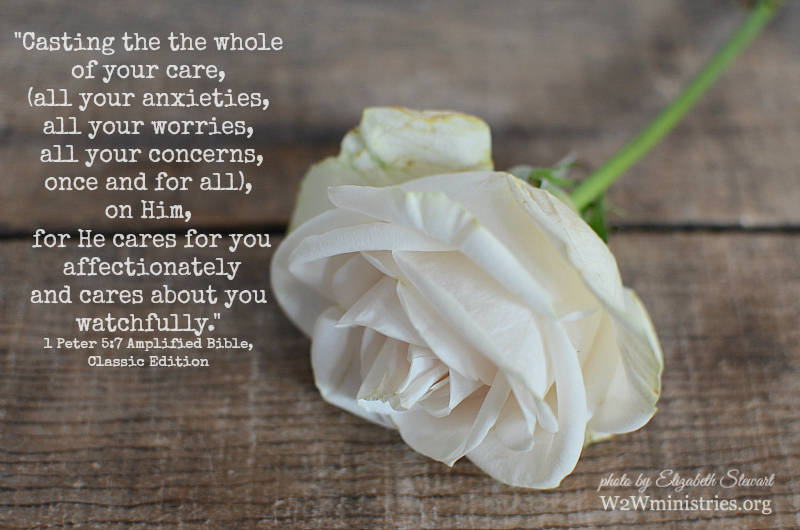 Woman To Woman: A Little Something To Help You To Remember To Cast Your Care  On God...