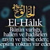 Allah'ın EL-HÂLIK İsmi Yazdırılıp Üzerimizde Taşımak Nelere Faydalı?