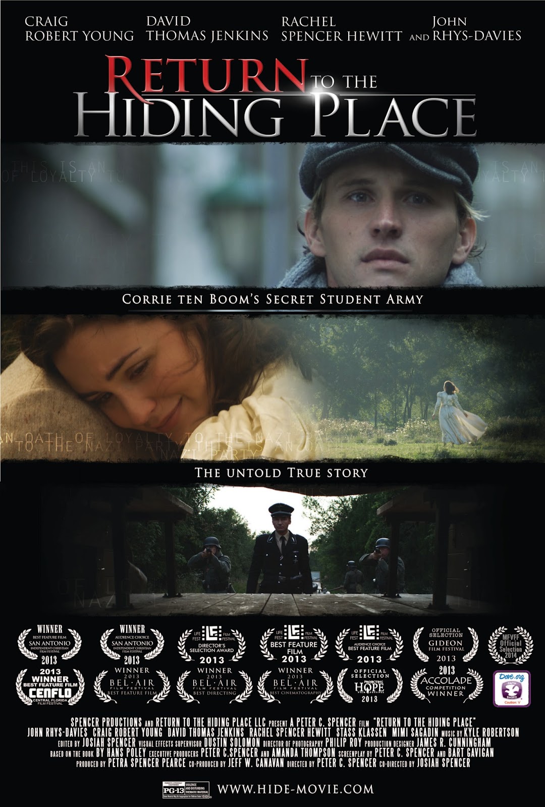 Janey's Muse News, Views & Reviews Return to the Hiding Place, movie