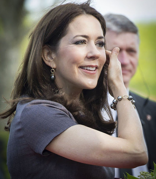 Crown Princess Mary of Denmark attends the 14th World Congress of the European Association for Palliative Care on May 8, 2015 at Bella Center in Copenhagen, Denmark.