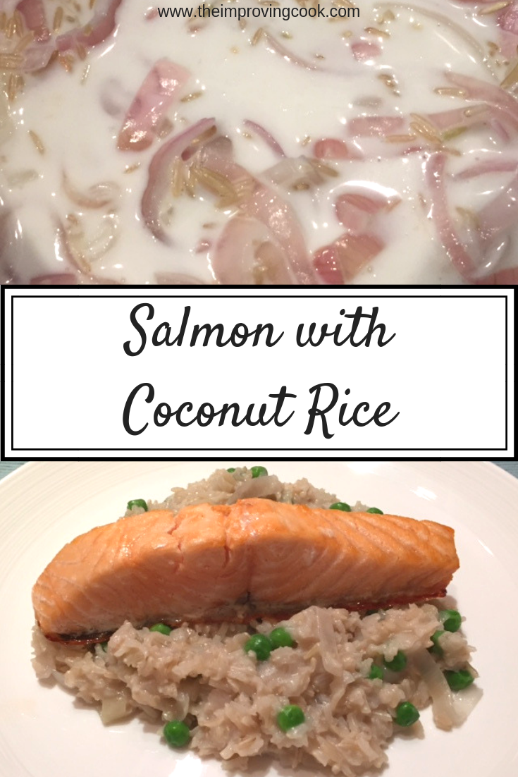 Salmon with Coconut Rice