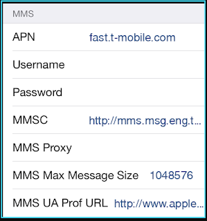 New T Mobile apn settings iPhone  2