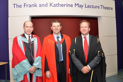 Rising through the ranks: Prime Suspect, Professor Gerry McCann, Leicester University