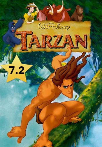 مشاهدة فيلم الكرتون طرزان Tarzan الجزء الاول كامل مدبلج مصرى اونلاين مباشر