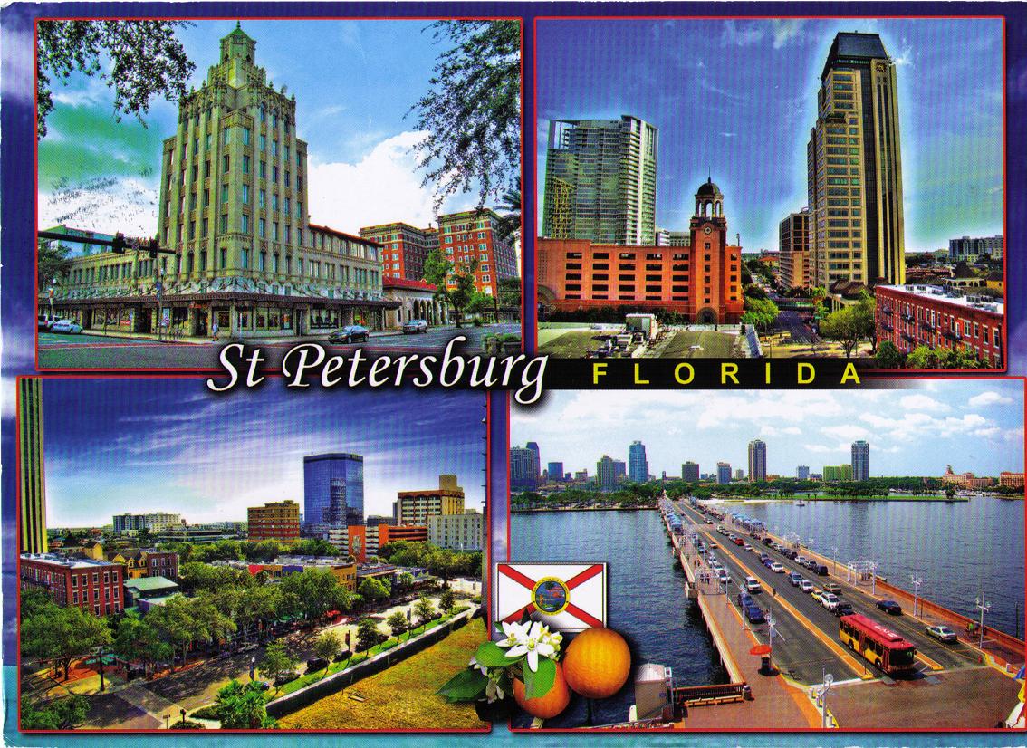 POSTCARD EXCHANGE USA St. Petersburg, Florida