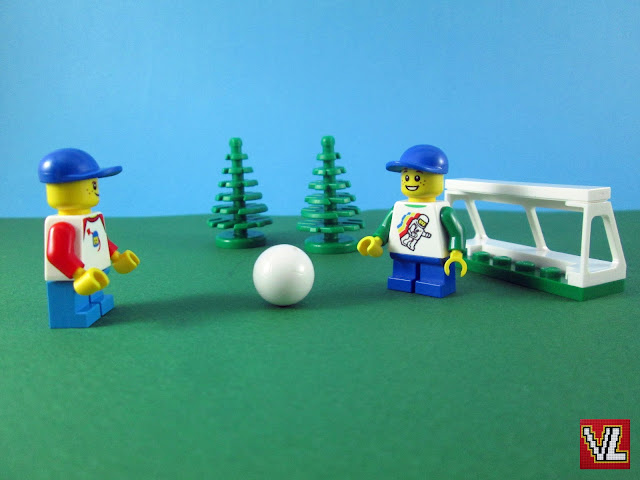 Minifiguras LEGO passeiam no parque (set 60134)