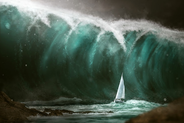 RÃ©sultat de recherche d'images pour "vagues tsunami"