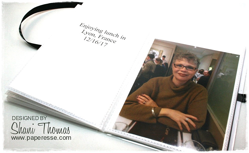 Hybrid altered inexpensive minialbum Paperesse