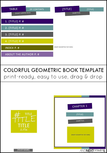 microsoft publisher book cover template