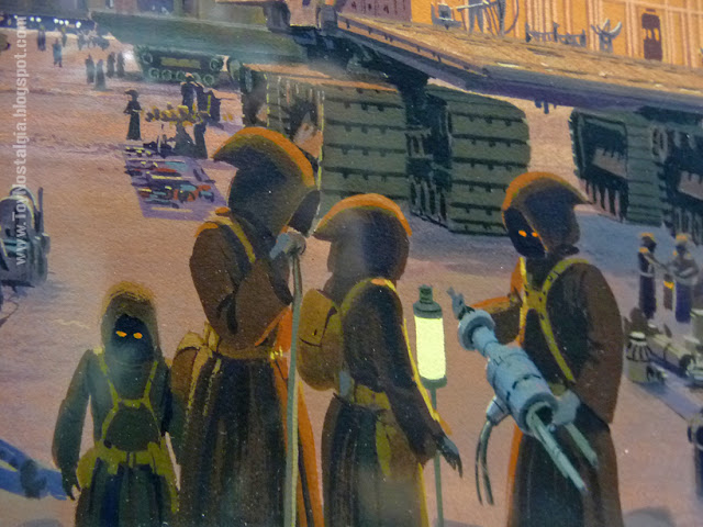 Tatooine Jawa Sandcrowler Ralph McQuarrie "Episode IV - la guerra de las galaxias - A New Hope" (STAR WARS - The Exhibition) Tatooine Jawa Sandcrowler Ralph McQuarrie "Episode IV - la guerra de las galaxias - A New Hope" (STAR WARS - The Exhibition)