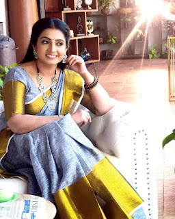 Serial Actress Sujitha Dhanush Beautiful Saree Pics Serial Actress Sujitha Dhanush Beautiful Saree Pics